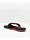 Volcom x Jack Robinson Recliner Red & Black Sandals