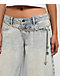 Von Dutch 37" Silver Chain Belt - Thumbnail image 2 of 3