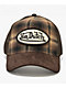 Von Dutch Anton Plaid Brown Trucker Hat - Thumbnail image 3 of 3