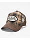 Von Dutch Anton Plaid Brown Trucker Hat - Thumbnail image 1 of 3