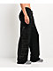 Von Dutch Black Wash Wide Leg Sweatpants - Thumbnail image 5 of 7