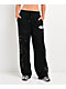 Von Dutch Black Wash Wide Leg Sweatpants - Thumbnail image 1 of 7