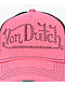 Von Dutch Bling Pink & Black Trucker Hat - Thumbnail image 3 of 5