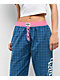 Von Dutch Blue Plaid Lounge Set - Thumbnail image 5 of 6