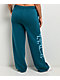 Von Dutch Blue Wash Wide Leg Sweatpants - Thumbnail image 4 of 7