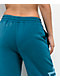 Von Dutch Blue Wash Wide Leg Sweatpants - Thumbnail image 6 of 7