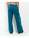 Von Dutch Blue Wash Wide Leg Sweatpants - Thumbnail image 2 of 7