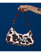 Von Dutch Brown Cow Print Shoulder Bag - Thumbnail image 8 of 9