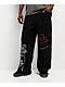 Von Dutch Cannonball Black Baggy Jeans - Thumbnail image 2 of 6