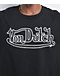 Von Dutch Crossbone Motors Black T-Shirt - Thumbnail image 3 of 3