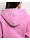 Von Dutch Cyclamen Pink Wash Crop Zip Hoodie - Thumbnail image 6 of 8