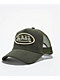 Von Dutch Dark Green Corduroy Trucker Hat - Thumbnail image 1 of 4
