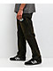 Von Dutch Double Knee Olive Flocked Denim Pants - Thumbnail image 6 of 8