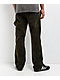 Von Dutch Double Knee Olive Flocked Denim Pants - Thumbnail image 2 of 8