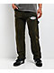 Von Dutch Double Knee Olive Flocked Denim Pants - Thumbnail image 1 of 8