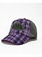 Von Dutch Elbow Patch Purple Corduroy Trucker Hat - Thumbnail image 1 of 3