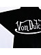 Von Dutch Flocked Star White Crop T-Shirt - Thumbnail image 4 of 4