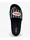 Von Dutch Gridlock Black & Navy Slide Sandals - Thumbnail image 3 of 5
