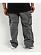Von Dutch Hunter Grey Wash Cargo Jeans - Thumbnail image 4 of 8