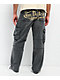 Von Dutch Hunter Grey Wash Cargo Jeans - Thumbnail image 1 of 8