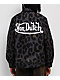 Von Dutch Leopard Print Grey Work Jacket - Thumbnail image 2 of 5