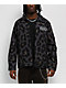 Von Dutch Leopard Print Grey Work Jacket - Thumbnail image 1 of 5