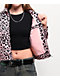 Von Dutch Leopard Print Pink Work Jacket - Thumbnail image 4 of 5