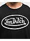 Von Dutch Logo Black T-Shirt - Thumbnail image 2 of 2