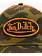 Von Dutch Multi Camo & Orange Trucker Hat - Thumbnail image 3 of 4