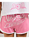 Von Dutch Off Shoulder Pink & White Lounge Set - Thumbnail image 5 of 5