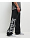 Von Dutch Originals Black Wash Flare Sweatpants - Thumbnail image 6 of 6