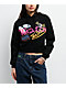 Von Dutch Patch Art Black Crop Hoodie - Thumbnail image 1 of 3