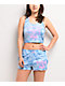 Von Dutch Pink & Blue Tie Dye Lounge Set - Thumbnail image 1 of 4