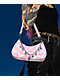 Von Dutch Pink Cow Print Shoulder Bag - Thumbnail image 8 of 9