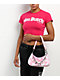 Von Dutch Pink Cow Print Shoulder Bag - Thumbnail image 2 of 9