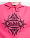 Von Dutch Pink Cropped Hoodie - Thumbnail image 3 of 3