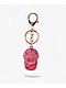Von Dutch Pink Hat Rhinestone Bag Charm - Thumbnail image 1 of 2