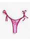 Von Dutch Pink High Leg Bikini Bottom - Thumbnail image 4 of 5