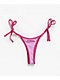 Von Dutch Pink High Leg Bikini Bottom - Thumbnail image 5 of 5