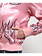 Von Dutch Pink Satin Bomber Jacket - Thumbnail image 4 of 7