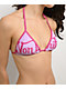 Von Dutch Pink Triangle Bikini Top - Thumbnail image 3 of 6