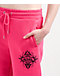 Von Dutch Pink Wide Leg Sweatpants - Thumbnail image 5 of 7
