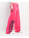 Von Dutch Pink Wide Leg Sweatpants - Thumbnail image 6 of 7