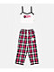 Von Dutch Plaid Pink Lounge Set - Thumbnail image 6 of 6