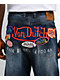 Von Dutch Reaper Blue Wash Baggy Jeans - Thumbnail image 5 of 6