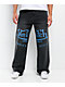 Von Dutch Reapers Black Wash Baggy Jeans - Thumbnail image 1 of 7
