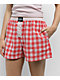 Von Dutch Red Plaid Lounge Set - Thumbnail image 4 of 6