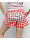 Von Dutch Red Plaid Lounge Set - Thumbnail image 5 of 6
