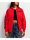 Von Dutch Red Zip Hoodie - Thumbnail image 3 of 5