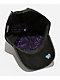 Von Dutch Roadie Black & Purple Strapback Hat - Thumbnail image 4 of 4